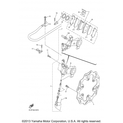 Rear Brake Caliper