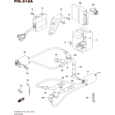 ELECTRICAL (DL650AL6 E28)