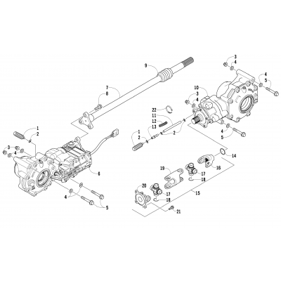 DRIVE TRAIN ASSEMBLY