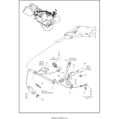WIRING HARNESS, MAIN, ABS - FLTRXP (7 OF 9)