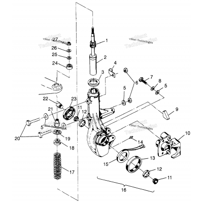 Front Strut Scrambler 500