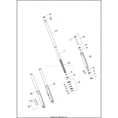 FORK, FRONT - FXSB