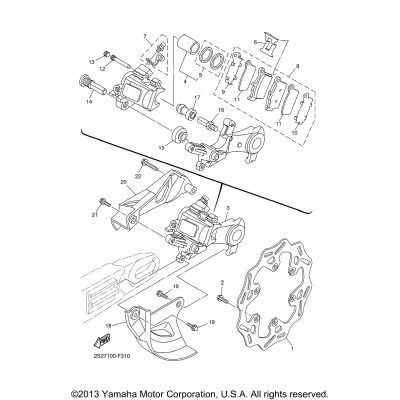 Rear Brake Caliper