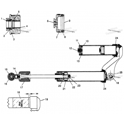 Fox Shock, Gas, Resevoir Scrambler 400L