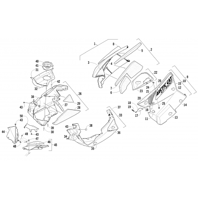 SKID PLATE AND SIDE PANEL ASSEMBLY