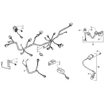 ELECTRICAL AND WIRING HARNESS ASSEMBLY