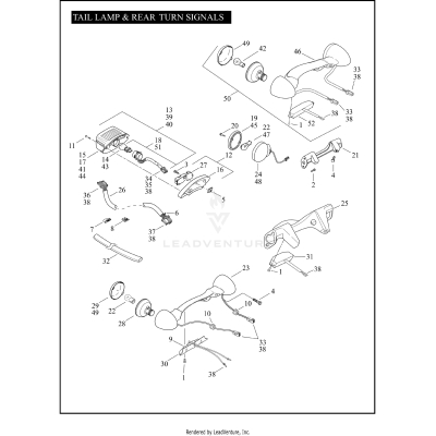 TAIL LAMP & REAR TURN SIGNALS
