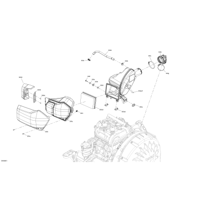 02- Engine - LH Air Intake