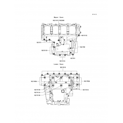 Crankcase Bolt Pattern