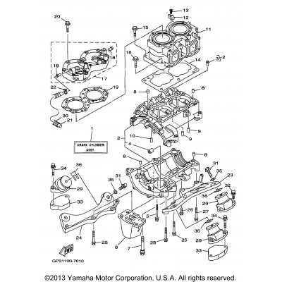 Cylinder Crankcase