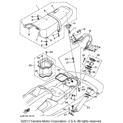 Seat - Under Locker 1