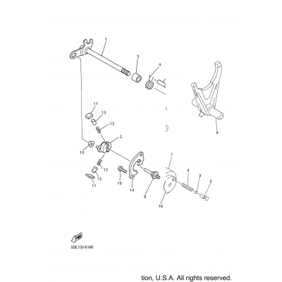 Shift Cam Fork