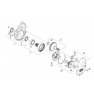 GEARCASE ASSEMBLY