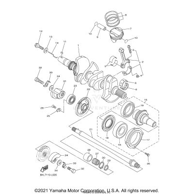 CRANKSHAFT PISTON