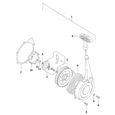 RECOIL STARTER ASSEMBLY