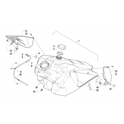 GAS TANK ASSEMBLY