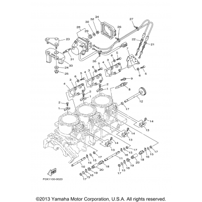 Cylinder Crankcase 2