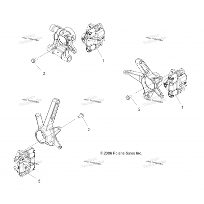 Brake Caliper Mounting