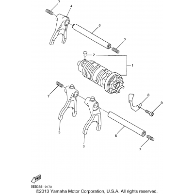 Shift Cam Fork