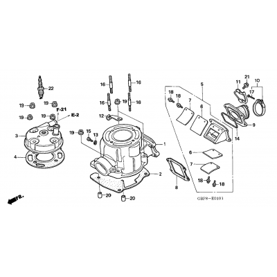 CYLINDER HEAD ('05-'06)