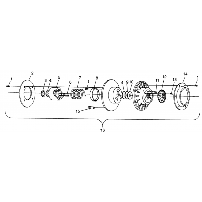 Driven Clutch Xlt Ltd Sp