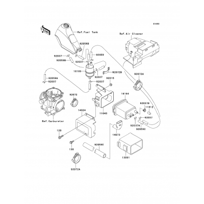 Fuel Evaporative System(CA)