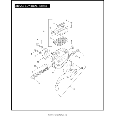 BRAKE CONTROL, FRONT