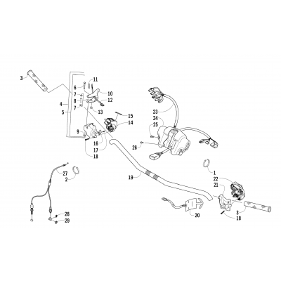 HANDLEBAR AND CONTROLS