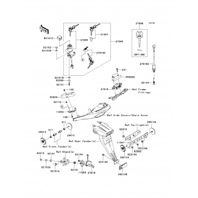 Ignition Switch/Locks/Reflectors