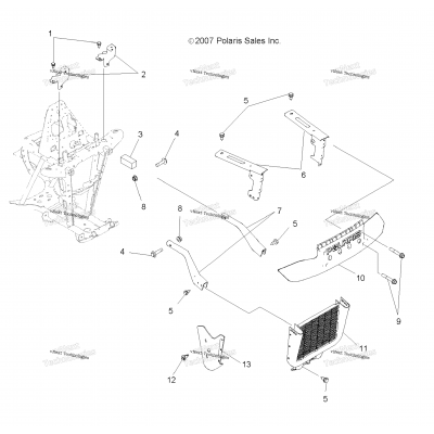 Body, Front Rack & Bumper Mounting