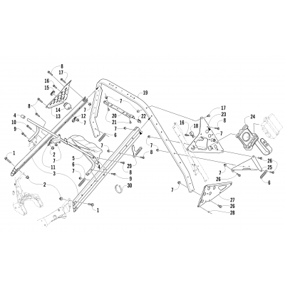 STEERING SUPPORT ASSEMBLY