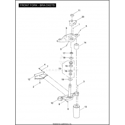 FRONT FORK - BRACKETS