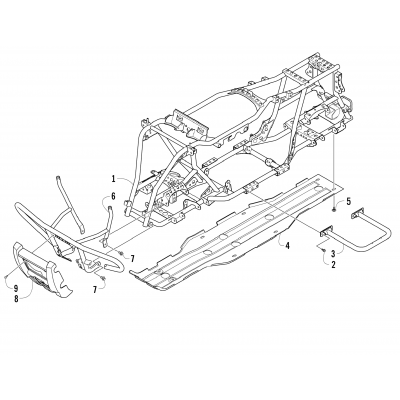 FRAME AND RELATED PARTS