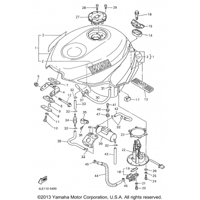 Fuel Tank (California Only)