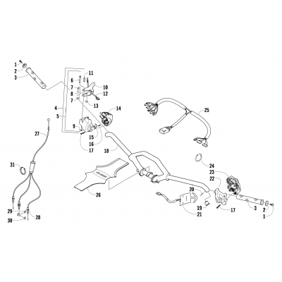 HANDLEBAR AND CONTROLS