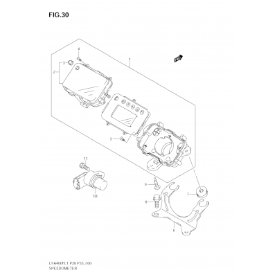 SPEEDOMETER (LT-A400F L1 E28)