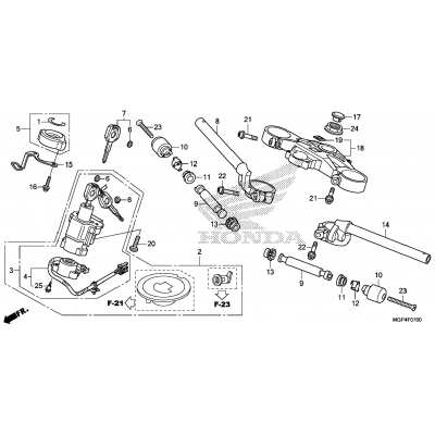 HANDLEBAR / TOP BRIDGE