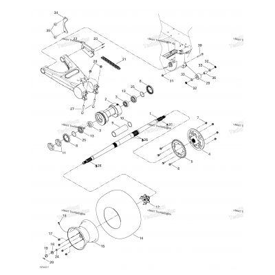 Drive System, Rear