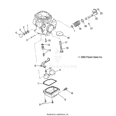 CARBURETOR, LOWER - A06CD32AA/AB/AC (4999201699920169C14)