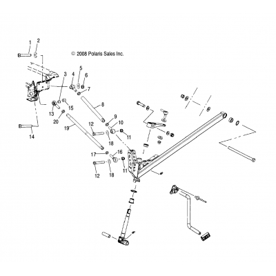 Suspension, Radius Rods & Trailing Arm 1