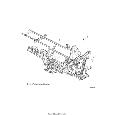 CHASSIS, FRAME - A19SWE57B1 (100582)