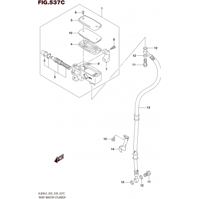 FRONT MASTER CYLINDER (VL800TL5 E03)