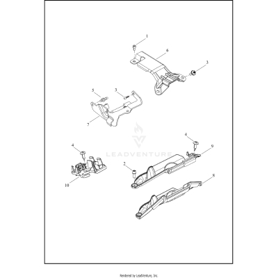 CADDIES, BRAKE LINE AND ELECTRICAL
