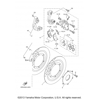 Front Brake Caliper