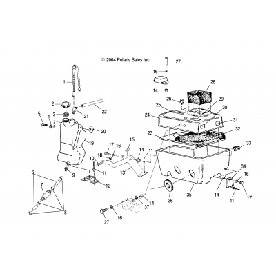 Oil Tank/Air Box /Be