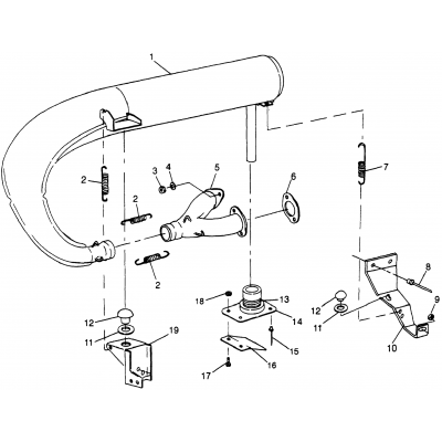 Exhaust System Trail Rmk