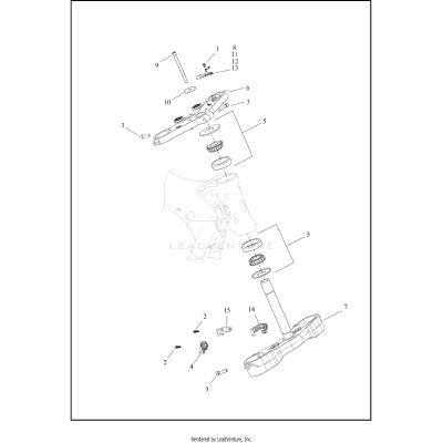 FORK BRACKETS, FRONT