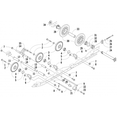 IDLER WHEEL ASSEMBLY