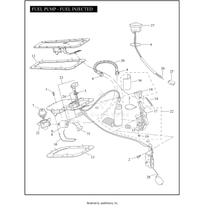 FUEL PUMP - FUEL INJECTED