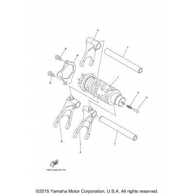 Shift Cam Fork